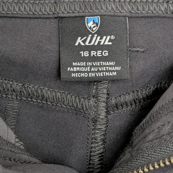 Kuhl Freeflex Roll Up Cargo Hiking Pant Women's Size 16 Reg Dark Gray Gorpcore - Picture 11 of 15